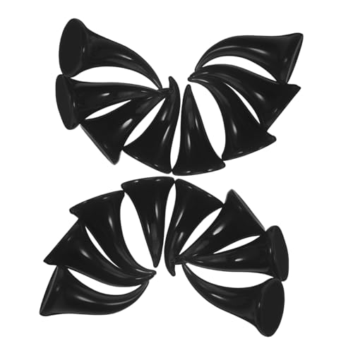 TOPBATHY 40 Stück Teiliges Halloween Teufelshorn Leichte Schwarze Teufelsohren Haarclips DIY Zubehör für Haarreifen und Haarspangen Dekoration für Halloween Kostüme und Partyaccessoires TOPBATHY 40 Stück Teiliges Halloween Teufelshorn Leichte Schwarze Teufelsohren Haarclips DIY Zubehör für Haarreifen und Haarspangen Dekoration für Halloween Kostüme und Partyaccessoires von TOPBATHY