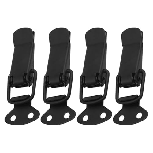 TOPBATHY 4Er Set Truhenriegel Schrankfederverschluss Kofferraumriegel Tisch Knebelverschluss Schrankriegel Trockenbau Clips Knebelverschlussklemme Gefederter Schubladenriegel TOPBATHY 4Er Set Truhenriegel Schrankfederverschluss Kofferraumriegel Tisch Knebelverschluss Schrankriegel Trockenbau Clips Knebelverschlussklemme Gefederter Schubladenriegel von TOPBATHY