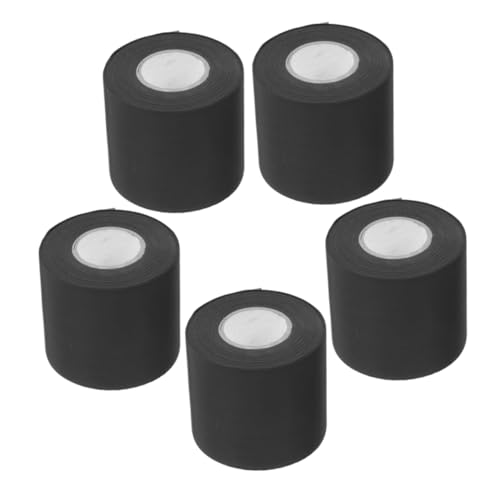TOPBATHY 5 Rollen Ac Duct Tape Schwarz Feuerresistente Wasserdichte Isolierband für Klimaanlagenrohre Thermische Abdichtung Flexibles Klebeband zur Außenrohrisolierung und Schutz TOPBATHY 5 Rollen Ac Duct Tape Schwarz Feuerresistente Wasserdichte Isolierband für Klimaanlagenrohre Thermische Abdichtung Flexibles Klebeband zur Außenrohrisolierung und Schutz von TOPBATHY