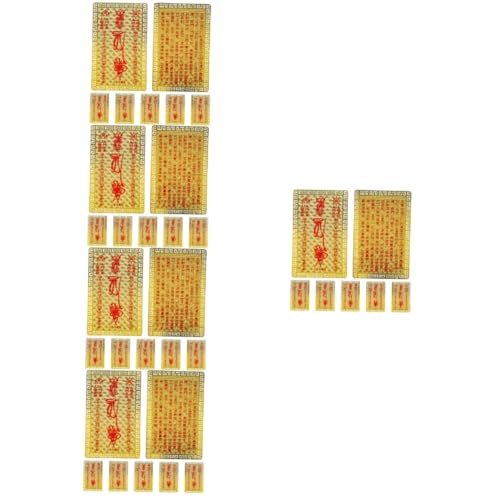 TOPBATHY 5 Sätze Chinesische Amulettkarten Tai Sui Schutzkarten Zarte Glücksbringer Kompakter Leicht Und Tragbar Für Und Familie Traditionelles Feng Shui Glücksamulett 5 Stück * 5 TOPBATHY 5 Sätze Chinesische Amulettkarten Tai Sui Schutzkarten Zarte Glücksbringer Kompakter Leicht Und Tragbar Für Und Familie Traditionelles Feng Shui Glücksamulett 5 Stück * 5 von TOPBATHY