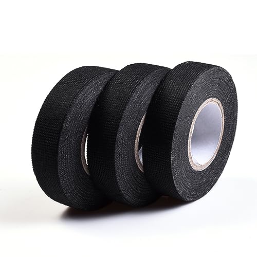 TOPBATHY 5 Stück Flammhemmendes Isolierband Wasserdichtes Elektrisches Klebeband für Autoverkabelung Diy und Industrielle Anwendungen von TOPBATHY