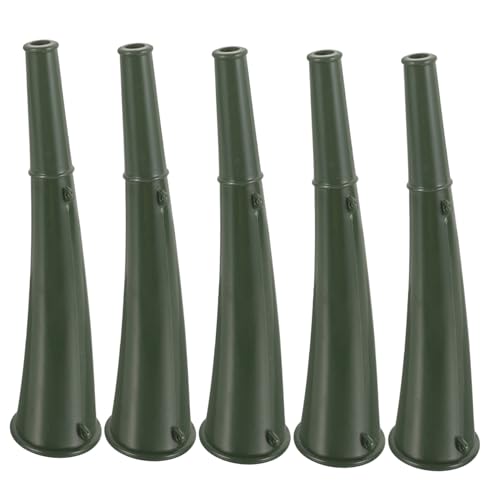TOPBATHY 5 Stück Grüne Kunststoff Signalhörner Lautstarke Outdoor Trainingshörner für Sportveranstaltungen Camping Wettkämpfe Party Zubehör TOPBATHY 5 Stück Grüne Kunststoff Signalhörner Lautstarke Outdoor Trainingshörner für Sportveranstaltungen Camping Wettkämpfe Party Zubehör von TOPBATHY