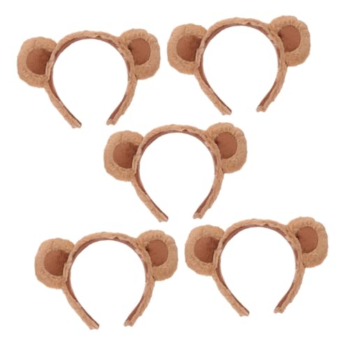 TOPBATHY 5 Stück Plüschige Tierohren für Erwachsene Fuzzy Cosplay Zubehör für Mottopartys und Fotoshootings TOPBATHY 5 Stück Plüschige Tierohren für Erwachsene Fuzzy Cosplay Zubehör für Mottopartys und Fotoshootings von TOPBATHY
