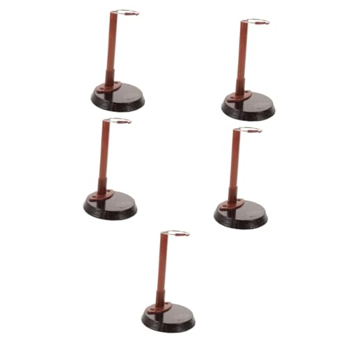 TOPBATHY 5 Stück Puppenständer Figur Mädchen Puppenträger Puppen für puppenzubehör Puppenunterstützungsstand Puppenanzeige Display-Ständer Ständer für Puppen Holz Brown TOPBATHY 5 Stück Puppenständer Figur Mädchen Puppenträger Puppen für puppenzubehör Puppenunterstützungsstand Puppenanzeige Display-Ständer Ständer für Puppen Holz Brown von TOPBATHY