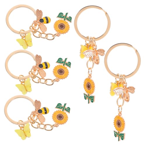 TOPBATHY 5 Stück Sonnenblumenschlüsselring Mode Schlüsselanhänger Enamel Schlüsselanhänger Gastgeschenke für die Frühlingsparty Schlüsselanhänger für Geldbörse Taschenanhänger Zinklegierung TOPBATHY 5 Stück Sonnenblumenschlüsselring Mode Schlüsselanhänger Enamel Schlüsselanhänger Gastgeschenke für die Frühlingsparty Schlüsselanhänger für Geldbörse Taschenanhänger Zinklegierung von TOPBATHY