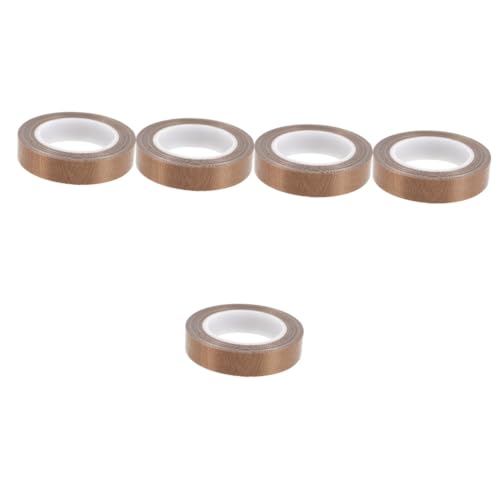 TOPBATHY 5 Stück Teflonband Mund Vakuumbeutel Für Lebensmittel Handsiegelband Vakuumversiegelungsmaschine Klebeband Klar Tasche Vakuumierband Für Lebensmittel Essen Klebrig Thermal- TOPBATHY 5 Stück Teflonband Mund Vakuumbeutel Für Lebensmittel Handsiegelband Vakuumversiegelungsmaschine Klebeband Klar Tasche Vakuumierband Für Lebensmittel Essen Klebrig Thermal- von TOPBATHY