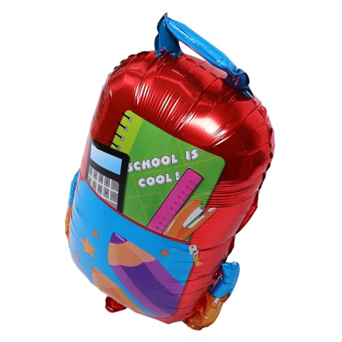 TOPBATHY 5 Stück Teiliges Back To School Ballons Schulranzenform Aluminiumfolie Große Aufblasbare Schul Dekoration für Kindergarten Party und Ersten Schultag Einfache Handhabung Festliche TOPBATHY 5 Stück Teiliges Back To School Ballons Schulranzenform Aluminiumfolie Große Aufblasbare Schul Dekoration für Kindergarten Party und Ersten Schultag Einfache Handhabung Festliche von TOPBATHY