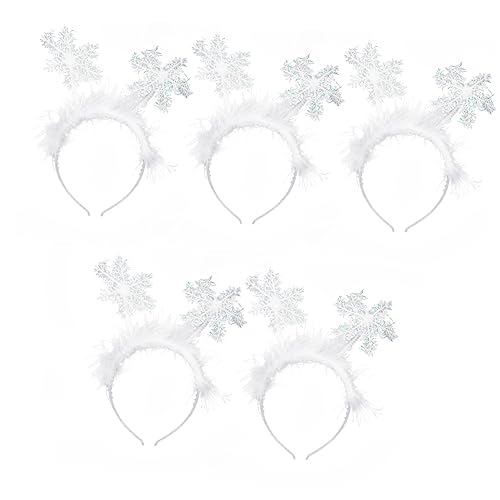 TOPBATHY 5 Stück Weihnachts Schneeflocken Stirnband Ornamente Weihnachts Frauen Kopfbedeckung Girlanden Weihnachts Schneeflocken Kopfbedeckung Vintage LED Halloween Laterne TOPBATHY 5 Stück Weihnachts Schneeflocken Stirnband Ornamente Weihnachts Frauen Kopfbedeckung Girlanden Weihnachts Schneeflocken Kopfbedeckung Vintage LED Halloween Laterne von TOPBATHY