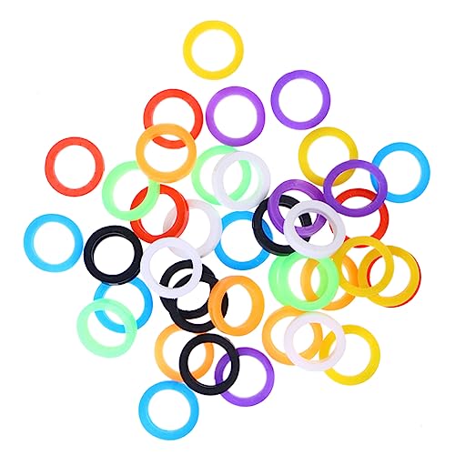 TOPBATHY 50 Stück Bunte Silikon Schlüsselkappen Schlüsselidentifikation Runde Schlüsselabdeckungen Strapazierfähigem Silikon für Einfache Schlüsselzuordnung TOPBATHY 50 Stück Bunte Silikon Schlüsselkappen Schlüsselidentifikation Runde Schlüsselabdeckungen Strapazierfähigem Silikon für Einfache Schlüsselzuordnung von TOPBATHY