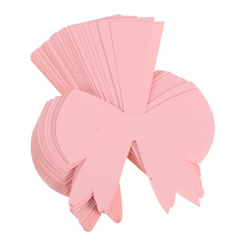 TOPBATHY 50 Stück Sitzkarten Für Party Hochzeit Namenskarten Tischdekoration Namenskarten Tischkarten Blanko Tischkarten Hochzeitstisch Babyparty Rosa von TOPBATHY