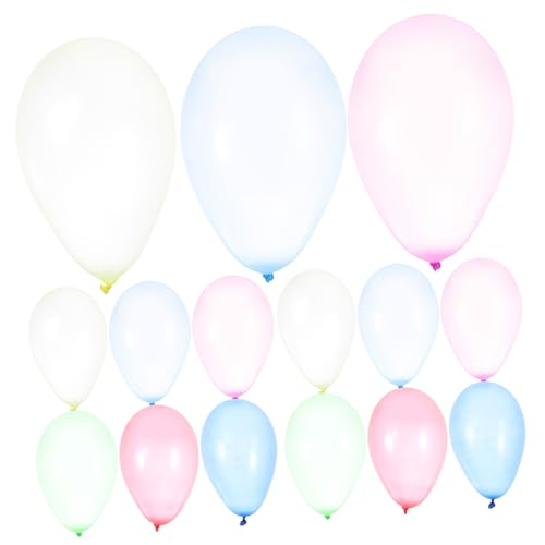 TOPBATHY 500Pcs Latex-Wasserballon Inflator-Ballons-Pumpe Heliumtanks für Ballons Blase Ballongas für toy luftballons spielzeuge bunte Wasserballons Latexballons Emulsion von TOPBATHY