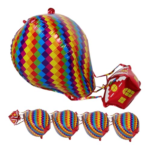 TOPBATHY 5St Heißluftballon Dekoration Valentinstag Ballon Regenbogen-Heißluftballon kindergeburtstags dekoration hochzeitsdeko Klassenzimmerdekorationen mit Heißluftballons Partyballon TOPBATHY 5St Heißluftballon Dekoration Valentinstag Ballon Regenbogen-Heißluftballon kindergeburtstags dekoration hochzeitsdeko Klassenzimmerdekorationen mit Heißluftballons Partyballon von TOPBATHY