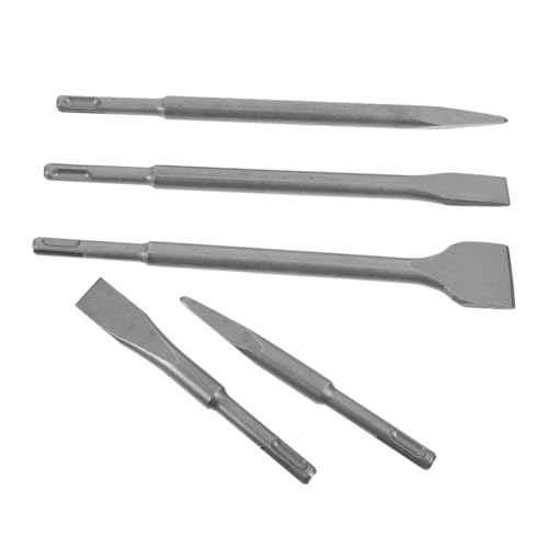 TOPBATHY 5Stücke Teiliges Meißelset Für Elektrische Hammerbohrer Hochwertige Betonbohrer Für Präzises Arbeiten An Wänden Ziegeln Für Vielseitige Anwendungen von TOPBATHY