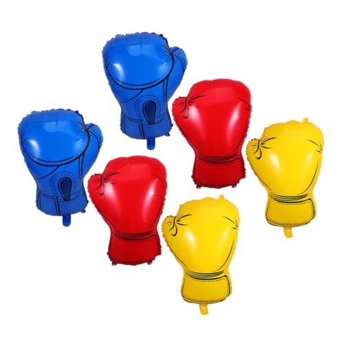 TOPBATHY 6 Stück Bunte Party Dekoration für Box Themenfeiern Dekoration für Wrestling und Geburtstagsfeiern von Jungen TOPBATHY 6 Stück Bunte Party Dekoration für Box Themenfeiern Dekoration für Wrestling und Geburtstagsfeiern von Jungen von TOPBATHY