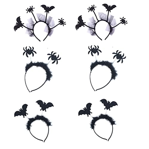 TOPBATHY 6 Stück Halloween Fledermaus Spinne Stirnband Halloween-Fledermaus-Stirnband Haarzubehör Blau Halloween Accessoires halloween mitgebsel haarschmuck Kinderhaare TOPBATHY 6 Stück Halloween Fledermaus Spinne Stirnband Halloween-Fledermaus-Stirnband Haarzubehör Blau Halloween Accessoires halloween mitgebsel haarschmuck Kinderhaare von TOPBATHY