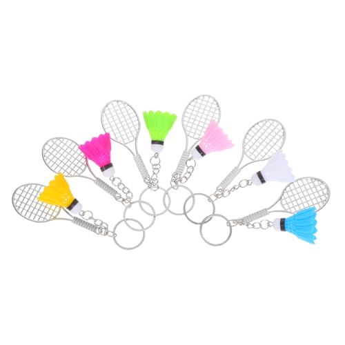 TOPBATHY 6 Stück Mini und Federball Anhänger für Taschen Rucksäcke und Persönliche Dekorationen Sportliches Zubehör für Badmintonliebhaber TOPBATHY 6 Stück Mini und Federball Anhänger für Taschen Rucksäcke und Persönliche Dekorationen Sportliches Zubehör für Badmintonliebhaber von TOPBATHY
