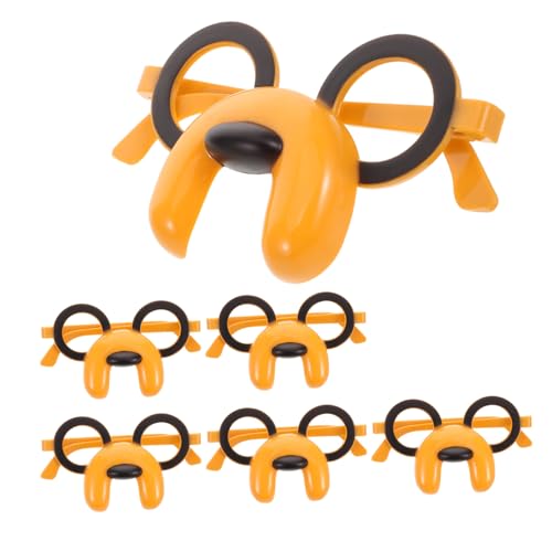 TOPBATHY 6 Stück Tier Themen Partybrillen Kostüm Accessoires für Geburtstagsfeiern Lustige Mitgebsel von TOPBATHY