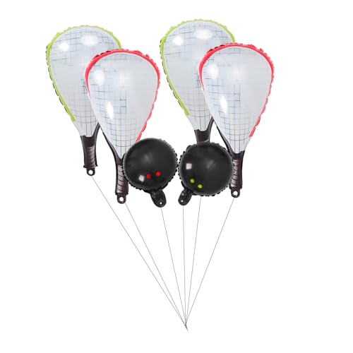 TOPBATHY 6 Stück Wiederverwendbare Folienballons Schlägerform für Sport Themen Partydekorationen Geeignet für Geburtstagsfeiern Hochzeiten und TOPBATHY 6 Stück Wiederverwendbare Folienballons Schlägerform für Sport Themen Partydekorationen Geeignet für Geburtstagsfeiern Hochzeiten und von TOPBATHY