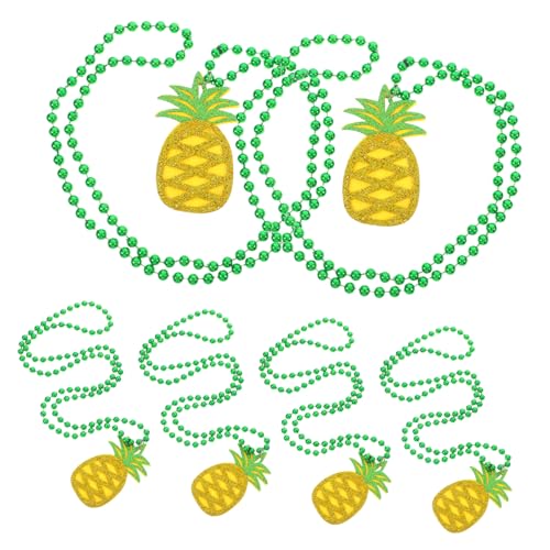 TOPBATHY 6 Teilige Hawaii Party Halskette Babyparty Partygeschenke Tropische Partygeschenke Sommerschmuck Ananas Charm Halskette Hawaii Halskette Schulveranstaltungspreise Ananas TOPBATHY 6 Teilige Hawaii Party Halskette Babyparty Partygeschenke Tropische Partygeschenke Sommerschmuck Ananas Charm Halskette Hawaii Halskette Schulveranstaltungspreise Ananas von TOPBATHY