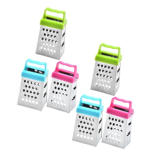 TOPBATHY 6er-box Mini-reibe Käseschneider Professionelle Kastenreibe Kleine Kastenreiben Zester-box Manuelle Käsereibe Zwiebelhacker Handreibe Mini-kastenreibe Gemüse Würfelmaschine Plastik TOPBATHY 6er-box Mini-reibe Käseschneider Professionelle Kastenreibe Kleine Kastenreiben Zester-box Manuelle Käsereibe Zwiebelhacker Handreibe Mini-kastenreibe Gemüse Würfelmaschine Plastik von TOPBATHY