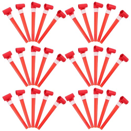 TOPBATHY 70 Stück Party Pfeifen Lustige Blasgeräte für Geburtstagsfeiern Silvester und Festlichkeiten Kinderfreundliche Lärmerzeuger mit Sicherem Design von TOPBATHY