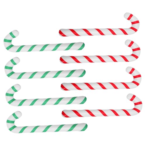 TOPBATHY 8 Stück Aufblasbare Weihnachtszuckerstangen Riesige DIY Deko für und Außenbereich für Neujahrsfeiern und Winterurlaub Langlebige Ballons TOPBATHY 8 Stück Aufblasbare Weihnachtszuckerstangen Riesige DIY Deko für und Außenbereich für Neujahrsfeiern und Winterurlaub Langlebige Ballons von TOPBATHY