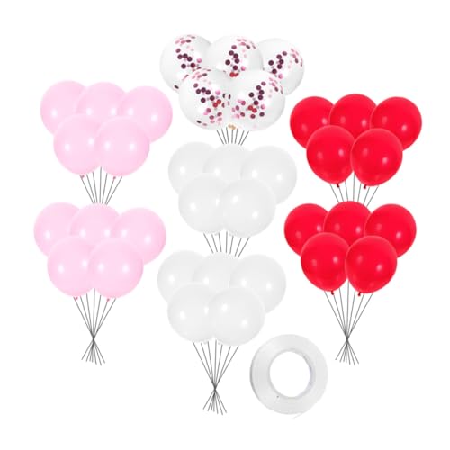 TOPBATHY 80 Stück Valentinstag Ballon Bausätze Dekorationen Ballon Hochzeitsdekor Ballons Geburtstagsfeier Partyballons Zum Valentinstag Liebe Designballons Zierballons Hochwertiger Latex TOPBATHY 80 Stück Valentinstag Ballon Bausätze Dekorationen Ballon Hochzeitsdekor Ballons Geburtstagsfeier Partyballons Zum Valentinstag Liebe Designballons Zierballons Hochwertiger Latex von TOPBATHY