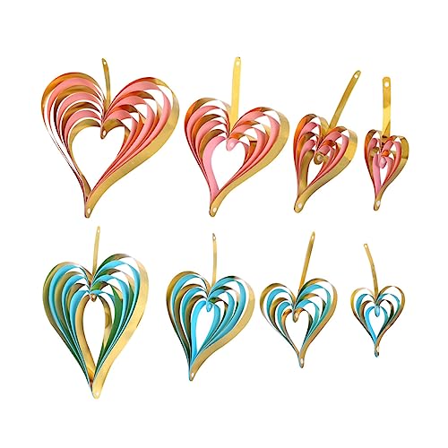 TOPBATHY 8St Valentins Streamer dekoration schlafzimmer bedroom decoration Party-Glanz-Ballon-Glanzspray glitzernder Herzwirbel rotes Herz Herzgirlande aus Papier Herz Girlande Dekorationen TOPBATHY 8St Valentins Streamer dekoration schlafzimmer bedroom decoration Party-Glanz-Ballon-Glanzspray glitzernder Herzwirbel rotes Herz Herzgirlande aus Papier Herz Girlande Dekorationen von TOPBATHY