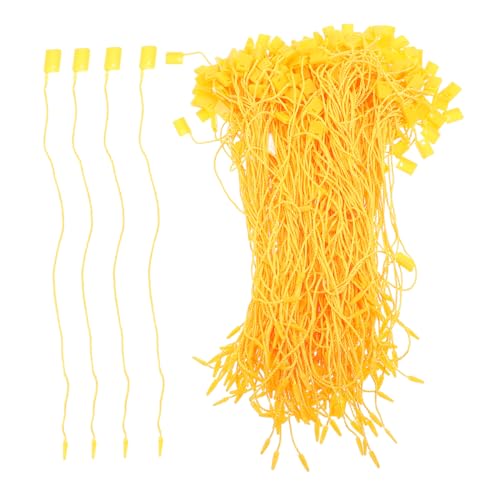 TOPBATHY 950Stücke Etiketten Schnur Für Kleidung Gelbe Tags Für Geschenkanhänger Lange Schnur Für Bekleidungsetiketten Geschenkverpackungen von TOPBATHY