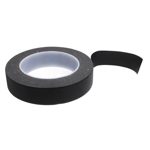 TOPBATHY Abdeckband klebrig malen Streifen dünn ästhetisch dickes Klebeband Beschriftungsband breites Klebeband Malerband auto sprühband Bandbeschriftung Papier Black von TOPBATHY