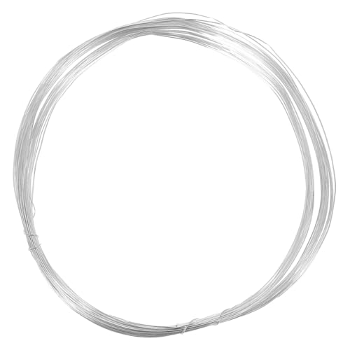 TOPBATHY Armband-Ring-Drahtmaterial Perlendraht zur Schmuckherstellung Silberschmuckdraht Ankerdraht Schmuckdraht für die Schmuckherstellung Memory-Perlendraht Kupfer Silver TOPBATHY Armband-Ring-Drahtmaterial Perlendraht zur Schmuckherstellung Silberschmuckdraht Ankerdraht Schmuckdraht für die Schmuckherstellung Memory-Perlendraht Kupfer Silver von TOPBATHY