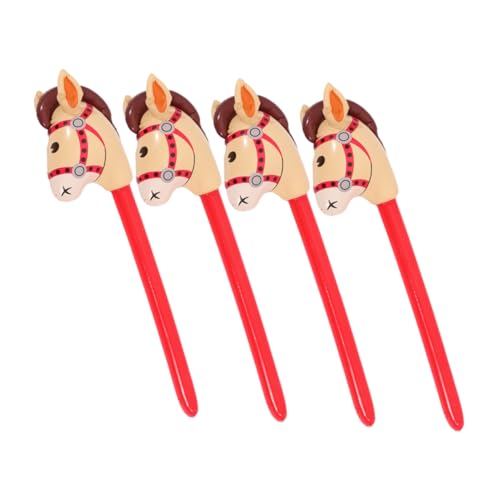 TOPBATHY Aufblasbarer Pferdekopfstock Aufblasbares Stockpferd Pferdestockspielzeug Trichter Stall Plüsch Schneckenkostüm Figur Ballon Mit Pferdestab Cowgirl-kostüm Schwimmbad Stier Rot TOPBATHY Aufblasbarer Pferdekopfstock Aufblasbares Stockpferd Pferdestockspielzeug Trichter Stall Plüsch Schneckenkostüm Figur Ballon Mit Pferdestab Cowgirl-kostüm Schwimmbad Stier Rot von TOPBATHY