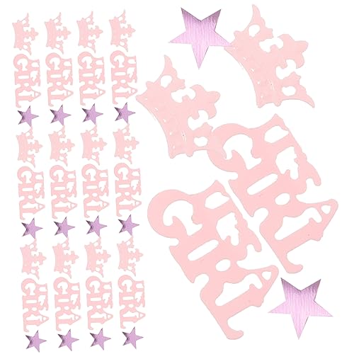 TOPBATHY Babyparty Tischdeko Konfetti Its Girl mit Krone und Stern Glänzendes Streukonfetti für Shower Dekoration Tischmittelpunkt Partyfeier Zubehör TOPBATHY Babyparty Tischdeko Konfetti Its Girl mit Krone und Stern Glänzendes Streukonfetti für Shower Dekoration Tischmittelpunkt Partyfeier Zubehör von TOPBATHY