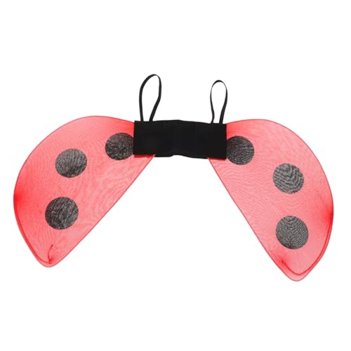 TOPBATHY Bequeme und Wiederverwendbare Tanzflügel aus Feinem Netzstoff für Outdoor Aktivitäten und Partys Rot TOPBATHY Bequeme und Wiederverwendbare Tanzflügel aus Feinem Netzstoff für Outdoor Aktivitäten und Partys Rot von TOPBATHY