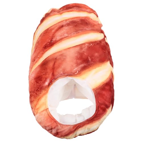 TOPBATHY Lustige Brotkopfbedeckung Für Partyfotokarnevalsrollenspiele Bequeme Cosplay-versorgung von TOPBATHY