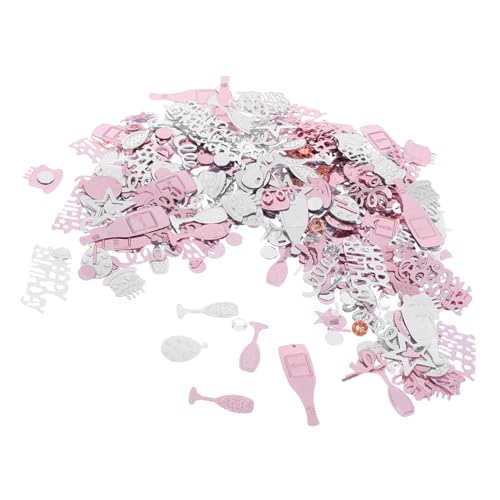 TOPBATHY Konfetti Geburtstag Konfettipapier Für Geburtstagsdekoration Buntes Party Konfetti Für Tischdekoration Happy Birthday Für Festliche Feiern von TOPBATHY