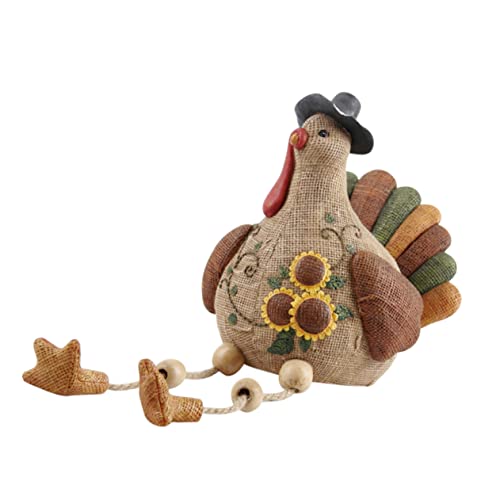 TOPBATHY Bunte Sackleinen-Effekt Truthahn Dekoration Thanksgiving Truthahn Statue Thanksgiving Tisch Dekorationen Ornament TOPBATHY Bunte Sackleinen-Effekt Truthahn Dekoration Thanksgiving Truthahn Statue Thanksgiving Tisch Dekorationen Ornament von TOPBATHY
