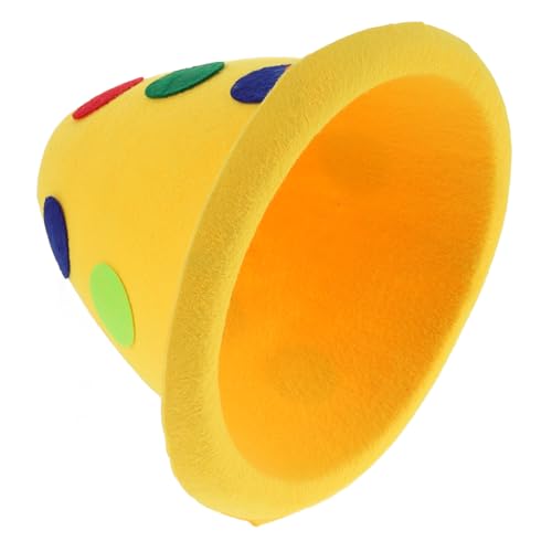 TOPBATHY Clown-Hut Kostüm verkleiden Halloween -Partyhüte albern funkelnd verrückt Clownmützen für Erwachsene Lustiger Clownhut Karnevalskostüm-Requisiten Festival-Cosplay-Hut Fun Hut Wolle von TOPBATHY