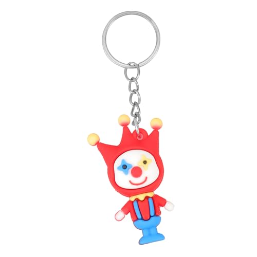 TOPBATHY Clown-Puppen-Schlüsselanhänger Schlüsseletui Geldbeutel telefon armband lustige schlüsselanhänger süßer schlüsselanhänger Rucksackanhänger Figuren-Schlüsselanhänger weiches Gummi TOPBATHY Clown-Puppen-Schlüsselanhänger Schlüsseletui Geldbeutel telefon armband lustige schlüsselanhänger süßer schlüsselanhänger Rucksackanhänger Figuren-Schlüsselanhänger weiches Gummi von TOPBATHY