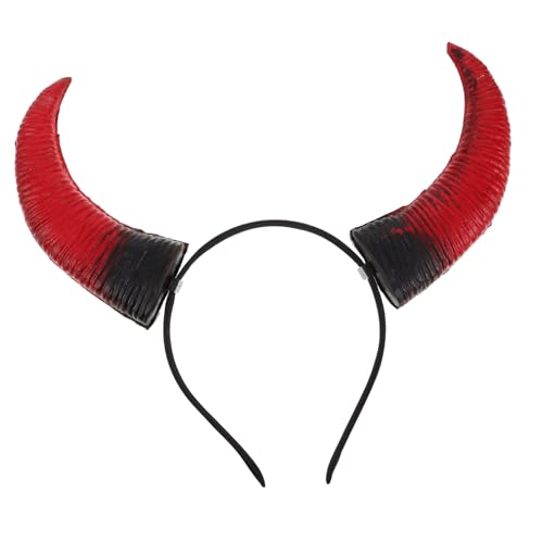 TOPBATHY Dämonische Hörner Haarreif Leicht Sicherer Halt Vielseitiges Halloween Kostüm Zubehör Für Damen Herren Karneval Cosplay Party TOPBATHY Dämonische Hörner Haarreif Leicht Sicherer Halt Vielseitiges Halloween Kostüm Zubehör Für Damen Herren Karneval Cosplay Party von TOPBATHY