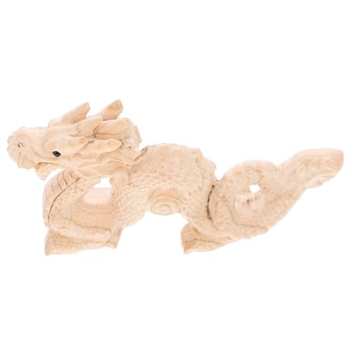 TOPBATHY Drachenfigur Aus Handgefertigte Lange Drachenstatue Aus Pflaumenholz Glücksbringer Und Dekoration Für Das Büro Oder Zuhause Chinesisches Drachenornament TOPBATHY Drachenfigur Aus Handgefertigte Lange Drachenstatue Aus Pflaumenholz Glücksbringer Und Dekoration Für Das Büro Oder Zuhause Chinesisches Drachenornament von TOPBATHY
