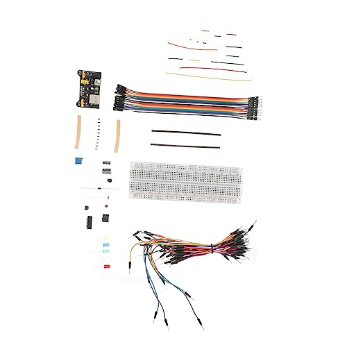 TOPBATHY Electronics Component Starter Kit Kompatibel für Uno mit Flexiblem Breadboard Jumper Kabel für Prototyping und Diy Elektronik Experimente Anfänger TOPBATHY Electronics Component Starter Kit Kompatibel für Uno mit Flexiblem Breadboard Jumper Kabel für Prototyping und Diy Elektronik Experimente Anfänger von TOPBATHY