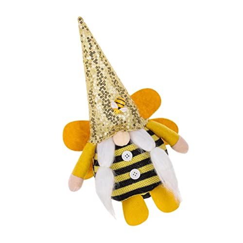 TOPBATHY Entzückende Bee Festival GNOME Puppe Ornament Festliche GNOME Dekoration Für Home von TOPBATHY