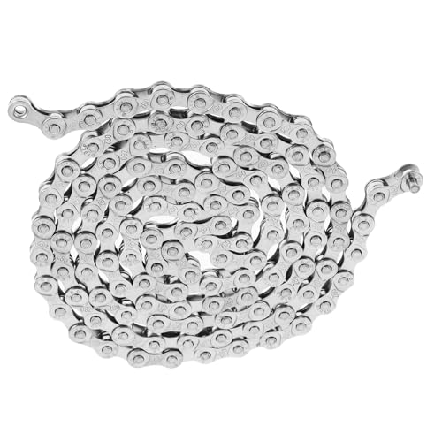 TOPBATHY Fahrradkette Rennrad-Ersatzkette Kettenwechsel Fahrradvariable Geschwindigkeitskette Fahrrad-Ersatzkette Rennradkette Speed ​​Bike -Kette Mountain Bike -Kette Kohlenstoffstahl von TOPBATHY