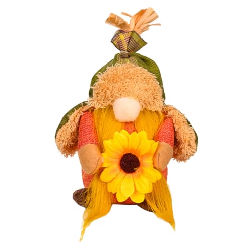 TOPBATHY Festival GNOME Puppe Kaffee GNOME Decor Plüsch Material Entzückende Zwerg Puppe Für Desktop Dekoration von TOPBATHY