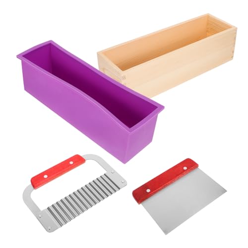TOPBATHY Flexible Langlebige Seifenform Rechteckige Silikonform mit Holzbox Praktische DIY Gießform für Handgemachte Seifen Teiliges für Kreative Seifenherstellung und Geschenke TOPBATHY Flexible Langlebige Seifenform Rechteckige Silikonform mit Holzbox Praktische DIY Gießform für Handgemachte Seifen Teiliges für Kreative Seifenherstellung und Geschenke von TOPBATHY