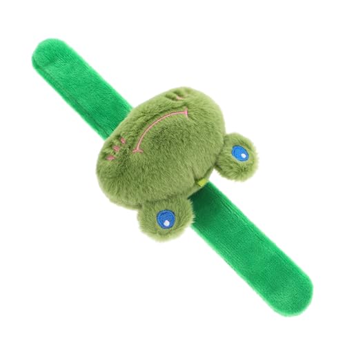 TOPBATHY Frosch Armband Frosch Plüschtier Frosch Partyzubehör Stofftier Armband Handgelenkschlaufen Spielzeugtiere Frosch Schlagarmband Plüsch Schlagarmbänder Für Pp Baumwolle Grün TOPBATHY Frosch Armband Frosch Plüschtier Frosch Partyzubehör Stofftier Armband Handgelenkschlaufen Spielzeugtiere Frosch Schlagarmband Plüsch Schlagarmbänder Für Pp Baumwolle Grün von TOPBATHY