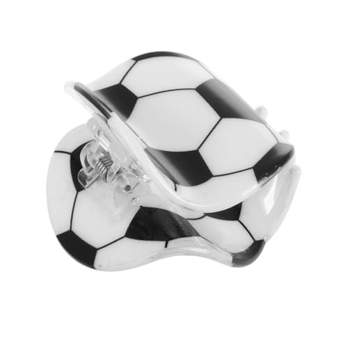 TOPBATHY Fußball Haarkralle Sportlicher Haarclip Kleine Kralle Für Dünnes Haar Sportliches Design Fußballfans Accessoire Für Haartypen von TOPBATHY
