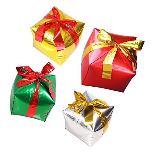 TOPBATHY Geschenkbox Folienballons Für Partys Dekoration Für Neujahr Und Feierlichkeiten Gold Zufällige Farbwahl Der Bänder TOPBATHY Geschenkbox Folienballons Für Partys Dekoration Für Neujahr Und Feierlichkeiten Gold Zufällige Farbwahl Der Bänder von TOPBATHY