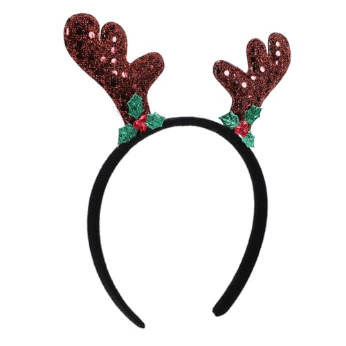 TOPBATHY Geweih Stirnband Weihnachtshaarschmuck Kaninchen Funkelnde Haarschleife Weihnachtsspangen Weihnachtsaccessoires Für Frauen Make-up-stirnbänder Kostüm Halloween Eisendraht Coffee TOPBATHY Geweih Stirnband Weihnachtshaarschmuck Kaninchen Funkelnde Haarschleife Weihnachtsspangen Weihnachtsaccessoires Für Frauen Make-up-stirnbänder Kostüm Halloween Eisendraht Coffee von TOPBATHY